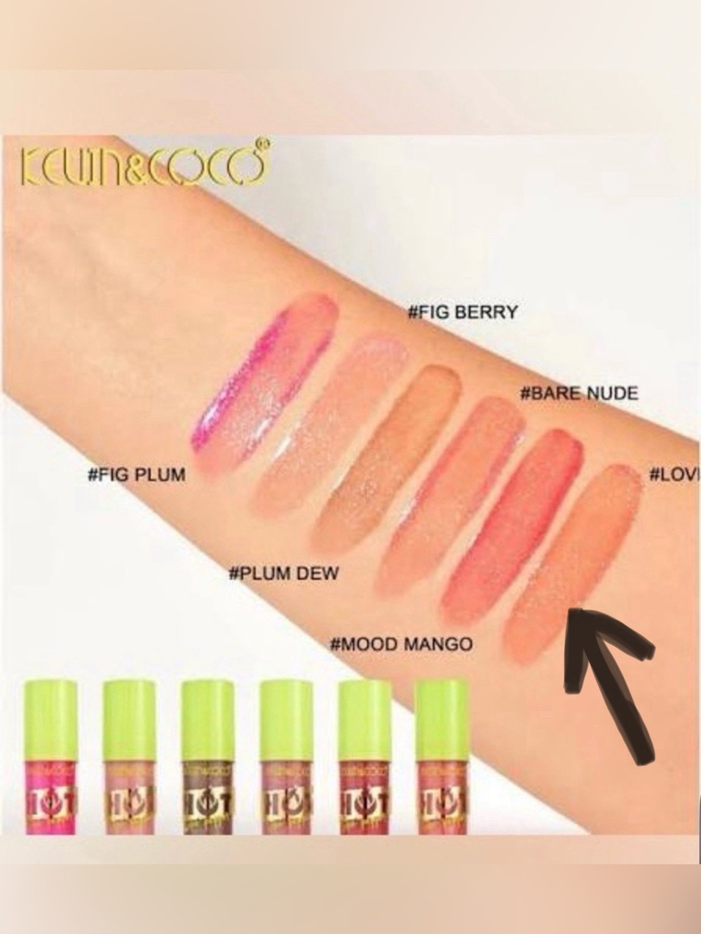 Kevin & Coco Hot Like Pepper Plumping Lip Gloss in Love Coral